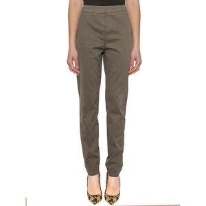 BASICON Women's Cropped Pull-On Pants Women DARK GREY